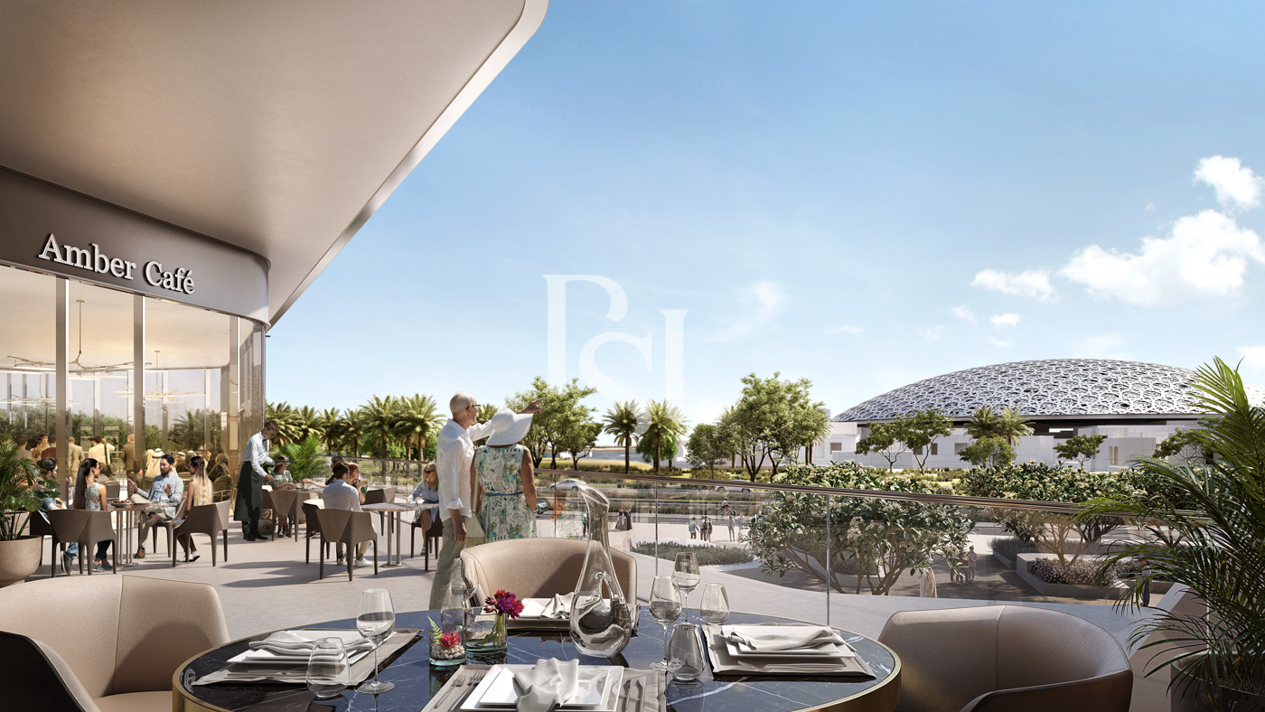 Breathtaking Louvre View! 2BR apartment available for sale in Saadiyat Island!